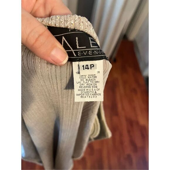 Alex Evening Mother Of The Bride  Sleeveless Dress with Jacket 14P - Picture 12 of 13